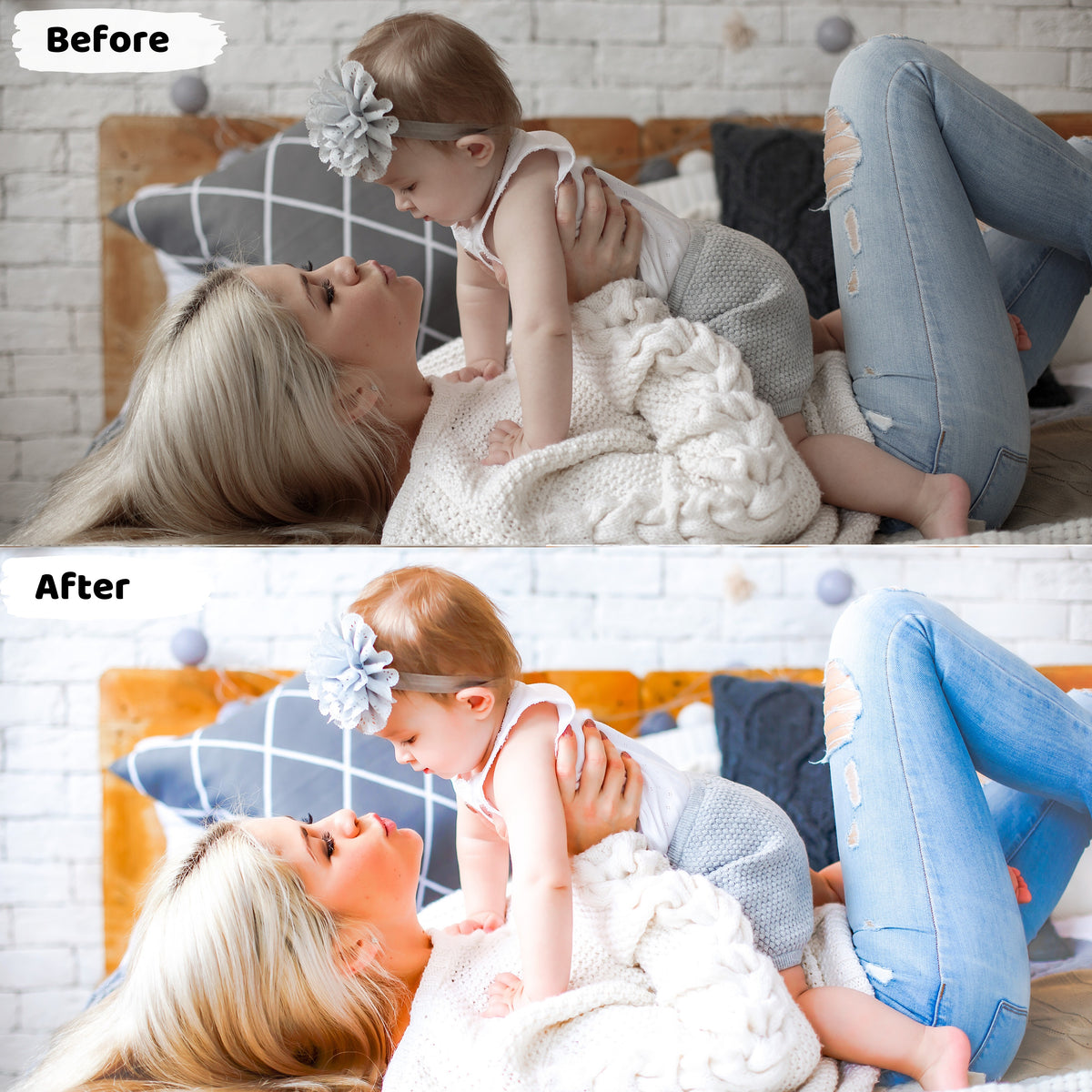 Lightroom Presets Baby Bright. Light and Airy Presets Mobile
