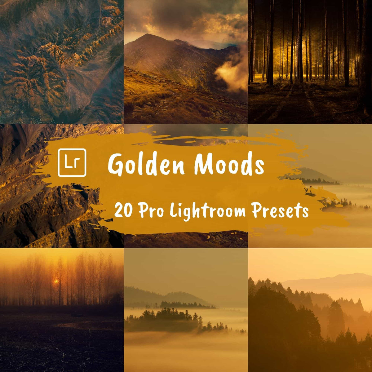 Golden Hour Lightroom Preset Instagram Mobile Desktop