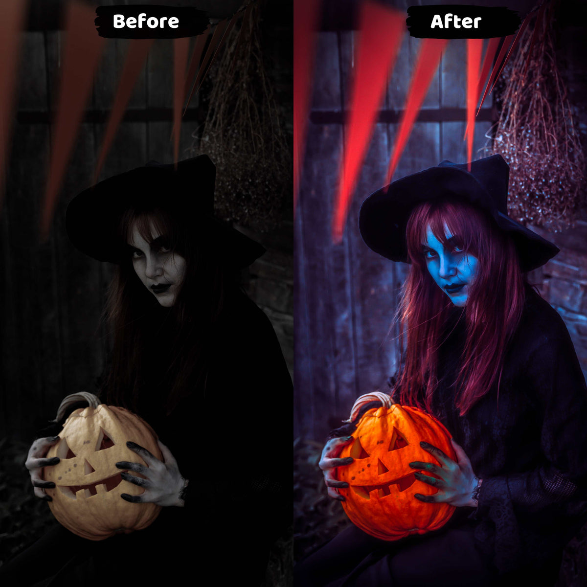 Moody Halloween Lightroom Presets Instagram