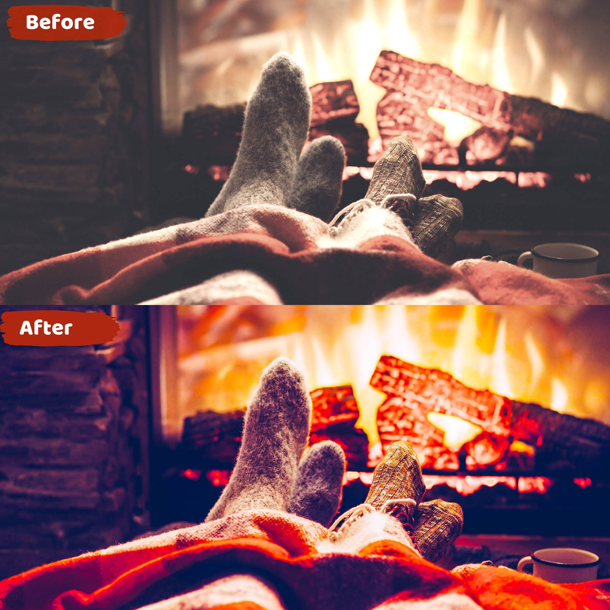 Warm Moody Lightroom Presets for Home and Real Estate