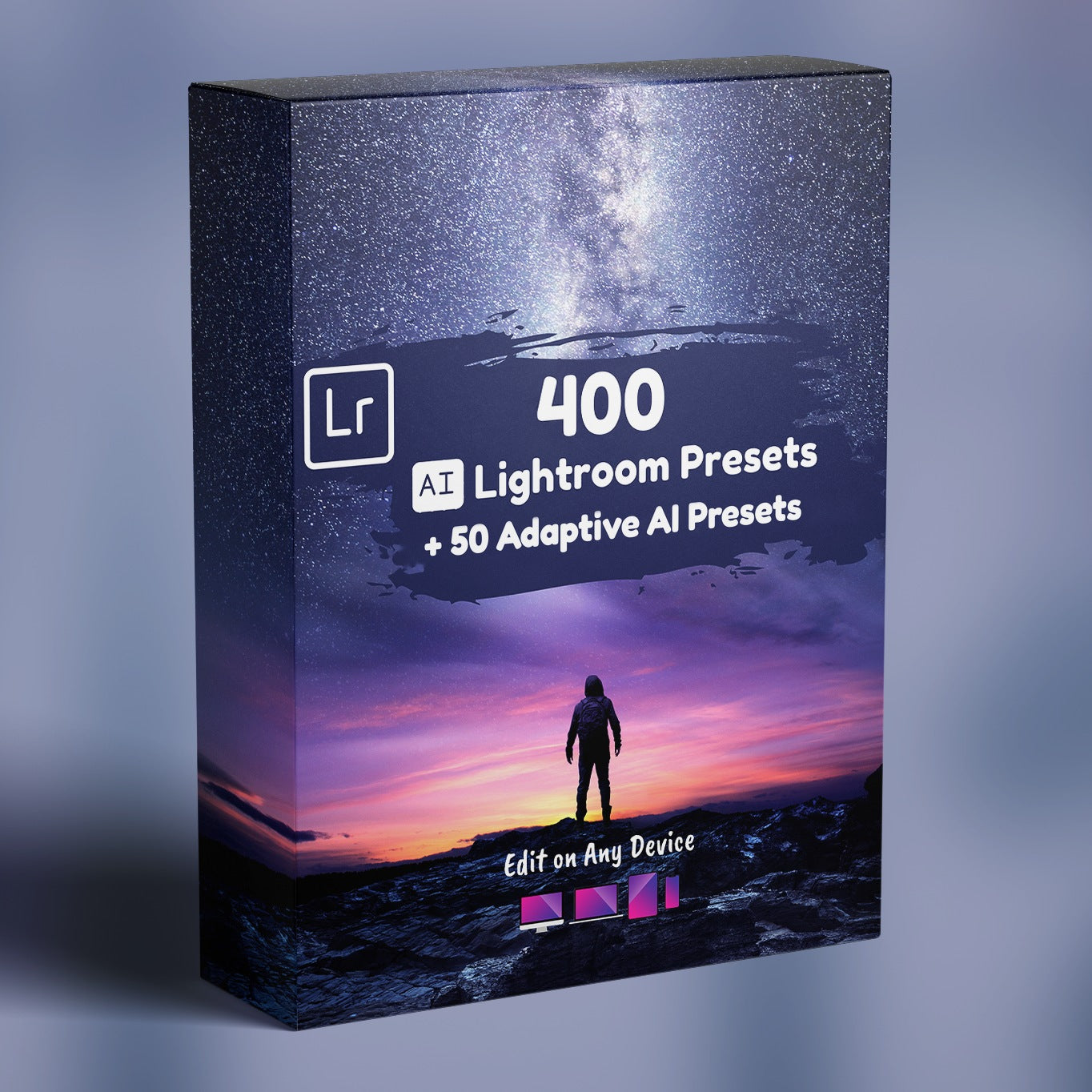 400 AI Lightroom Presets Bundle with 50 Adaptive AI Presets