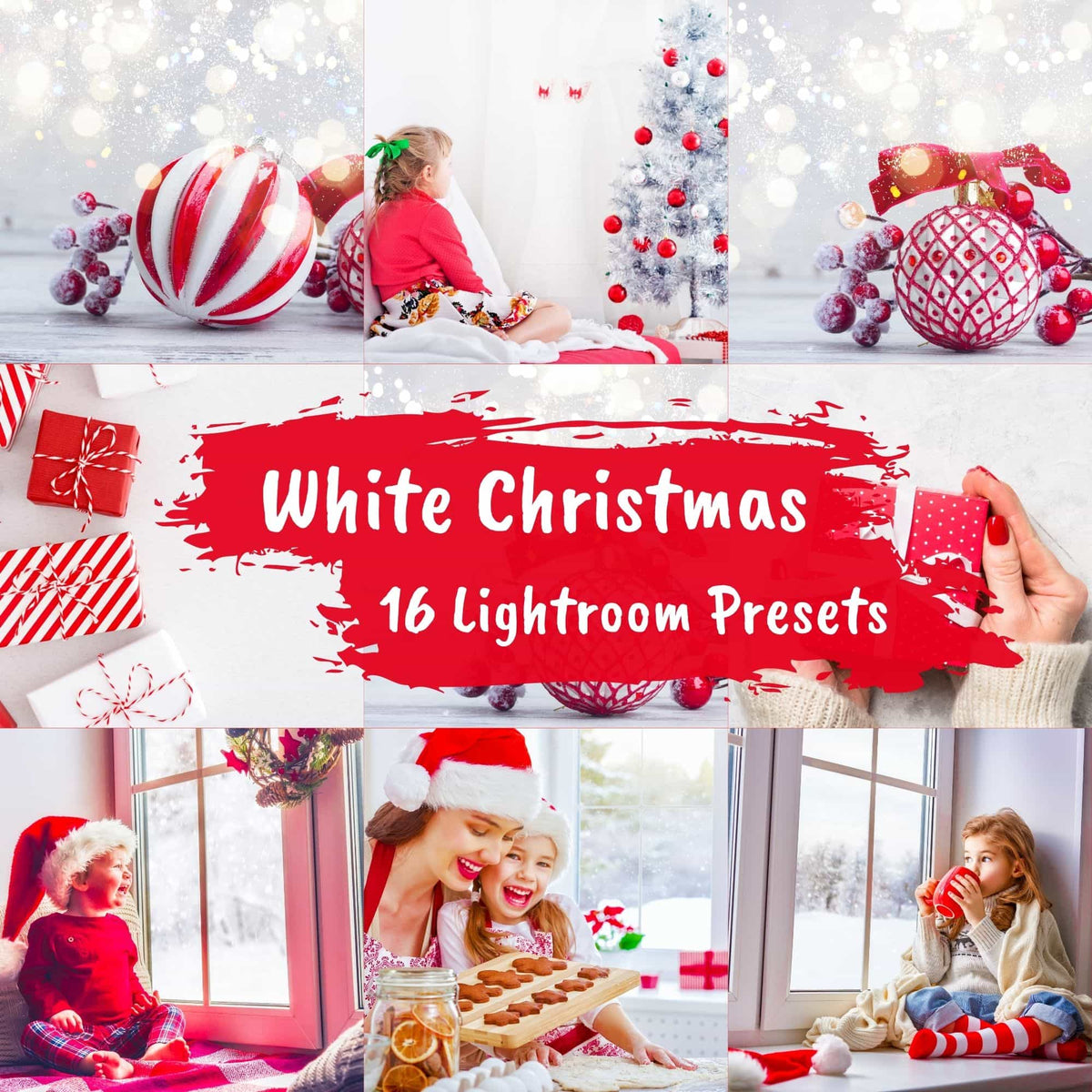 16 White Christmas Presets