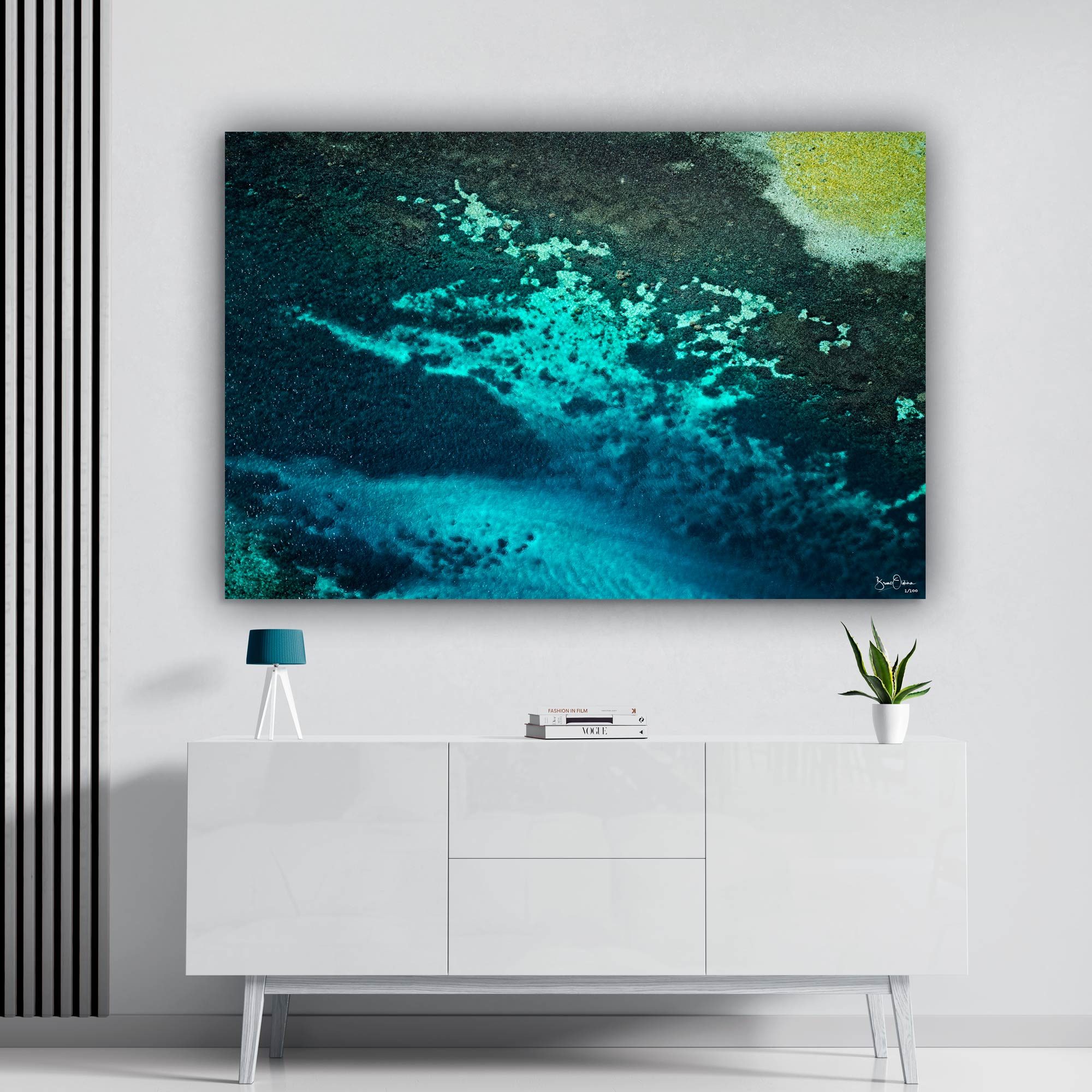 Abstract Wall Art Print Patterns Textures Ocean Art Work