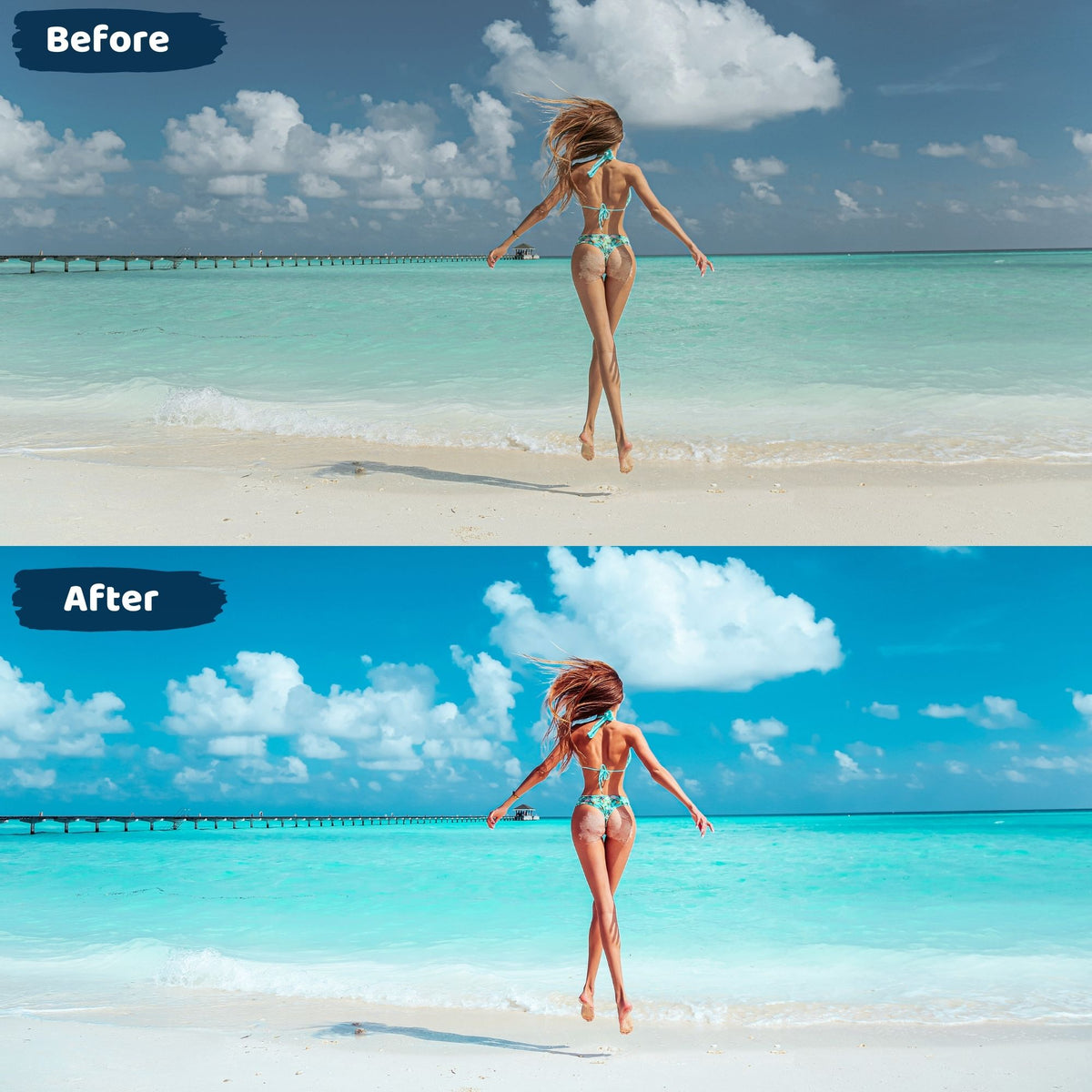 Aqua Lightroom Preset
