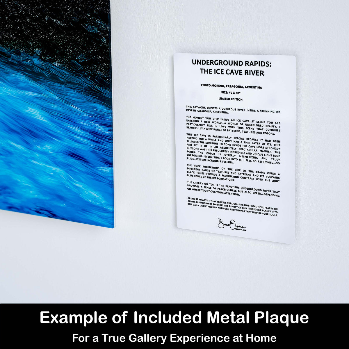 Artwork Story - METAL PLAQUE for a True Gallery Experience at Home