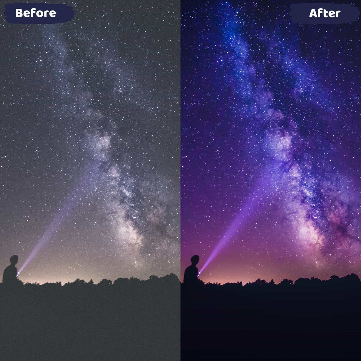 Astrophotography Lightroom Presets Mobile and Desktop