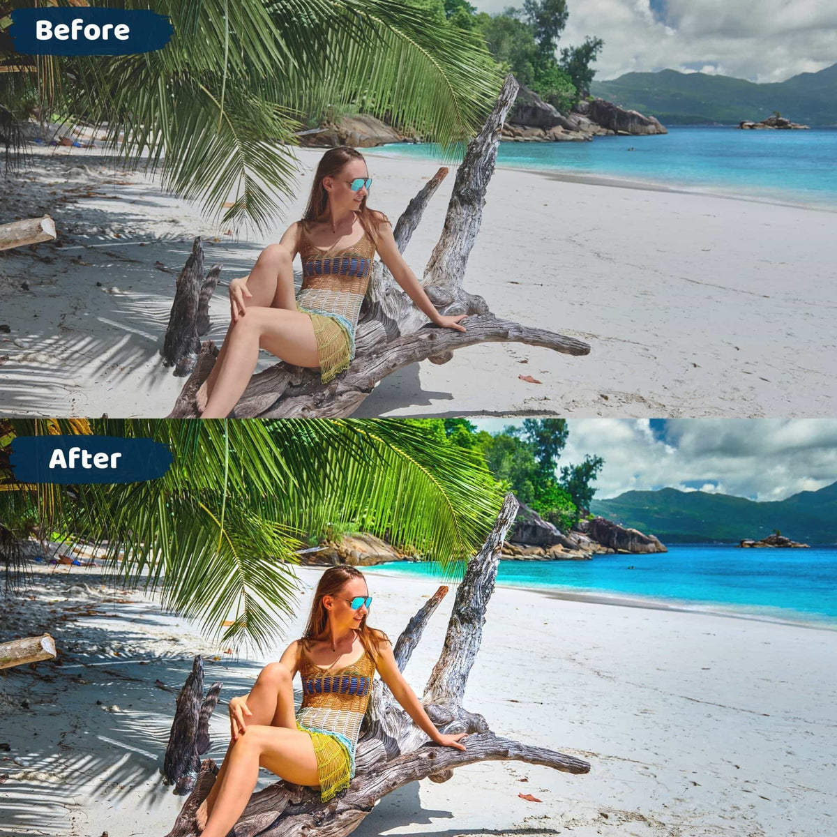 Beach Presets Lightroom Instagram Filters