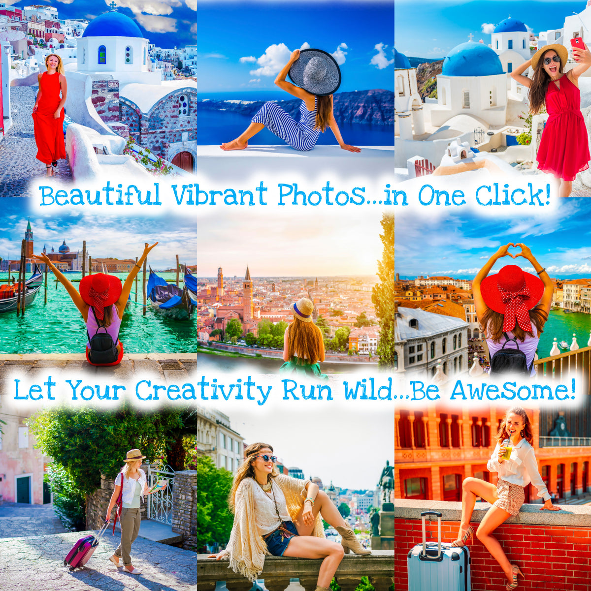 Colorful Lightroom Presets Instagram Influencer