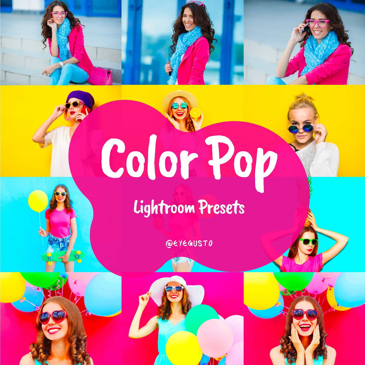 16 Color Pop Presets