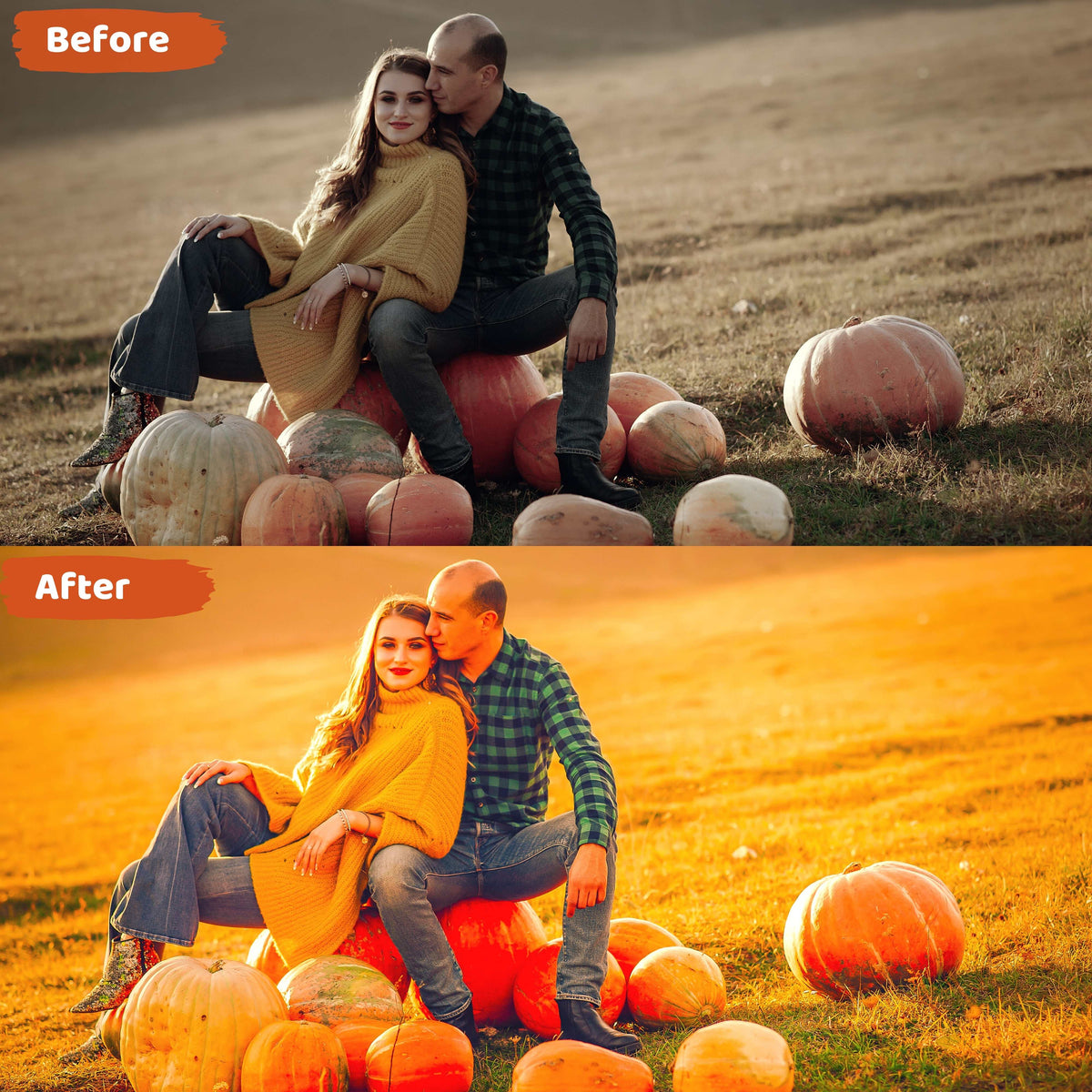 Fall Halloween Lightroom Presets Pumpkin