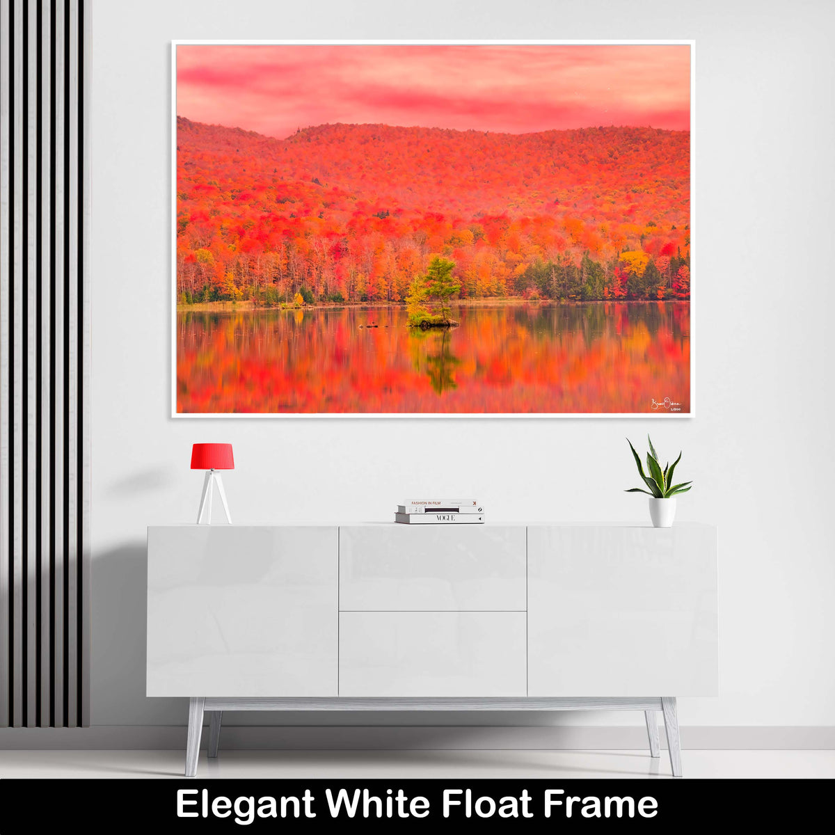 Passionate Reflection - The Lonely Tree and the Stunning Fall Colors