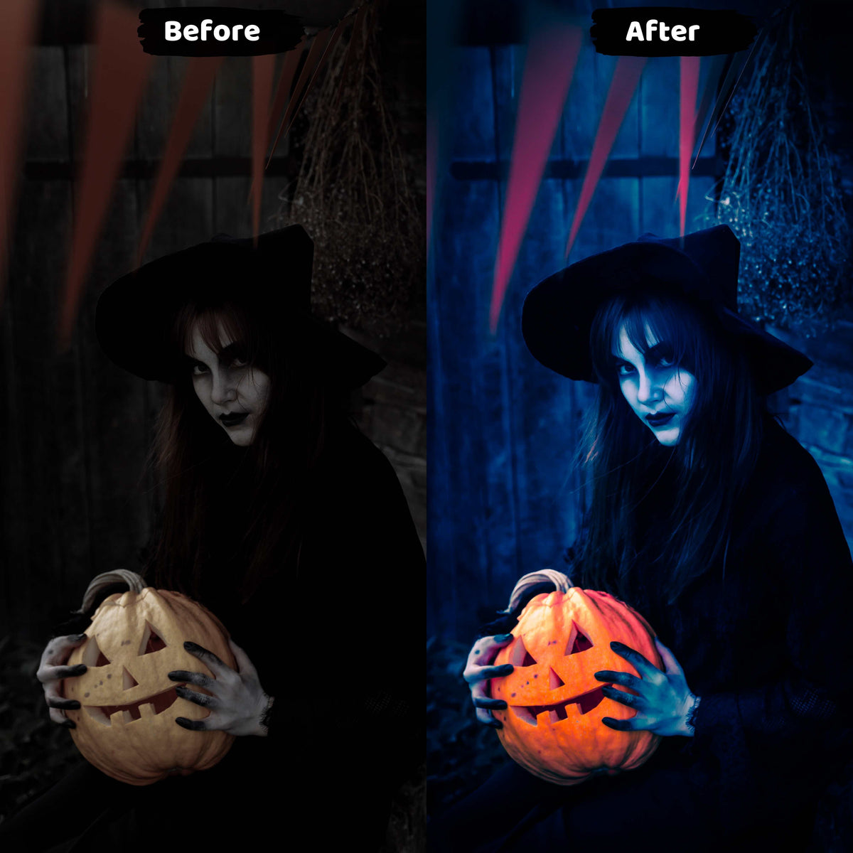 30 Halloween Moody Presets
