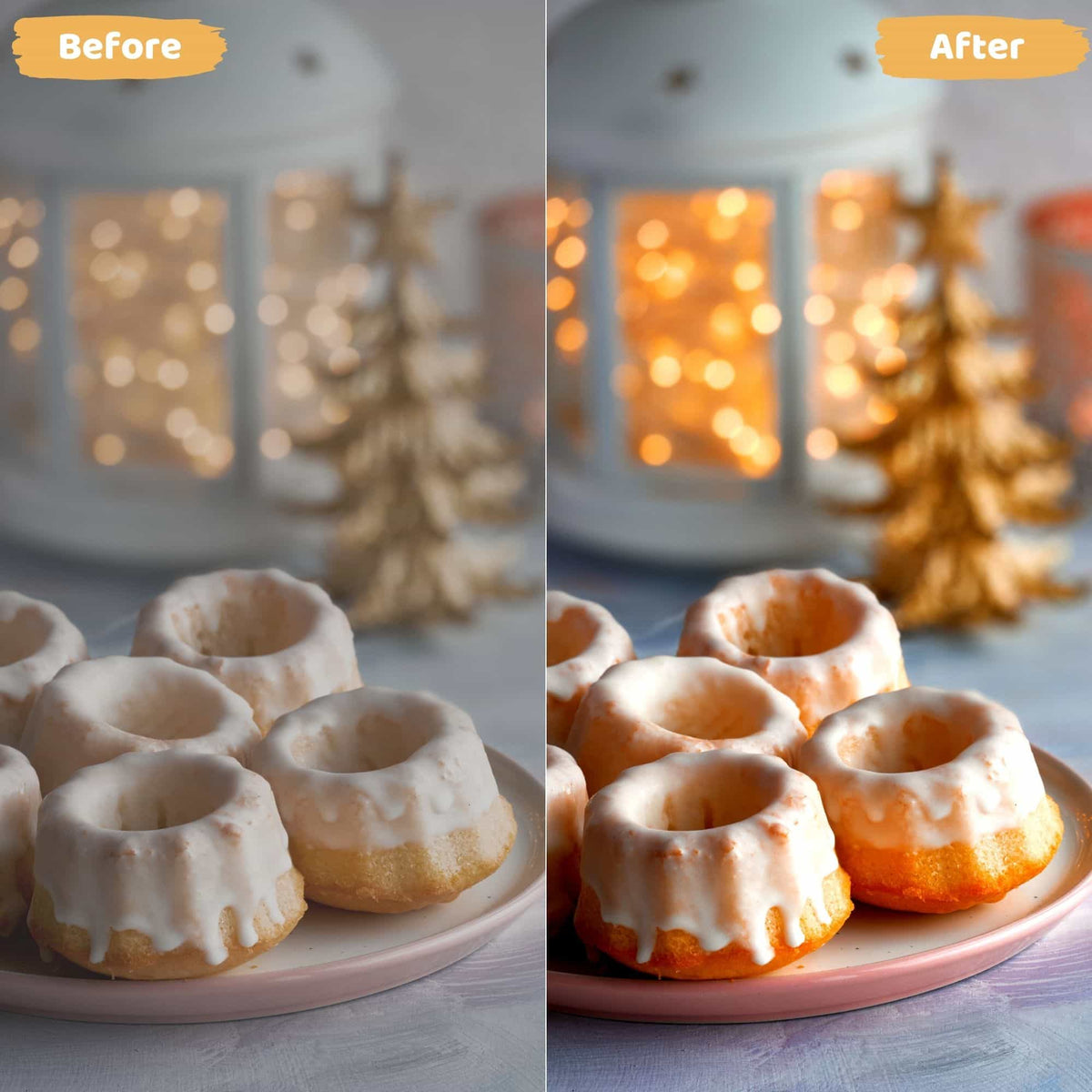 16 Golden Christmas Presets