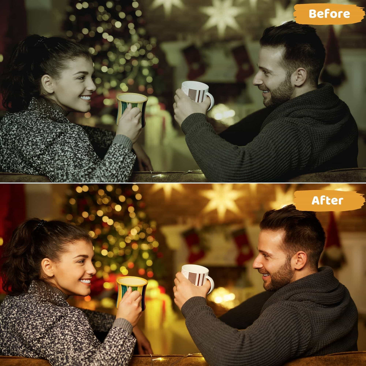 16 Golden Christmas Presets