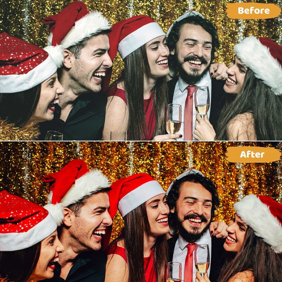 16 Golden Christmas Presets