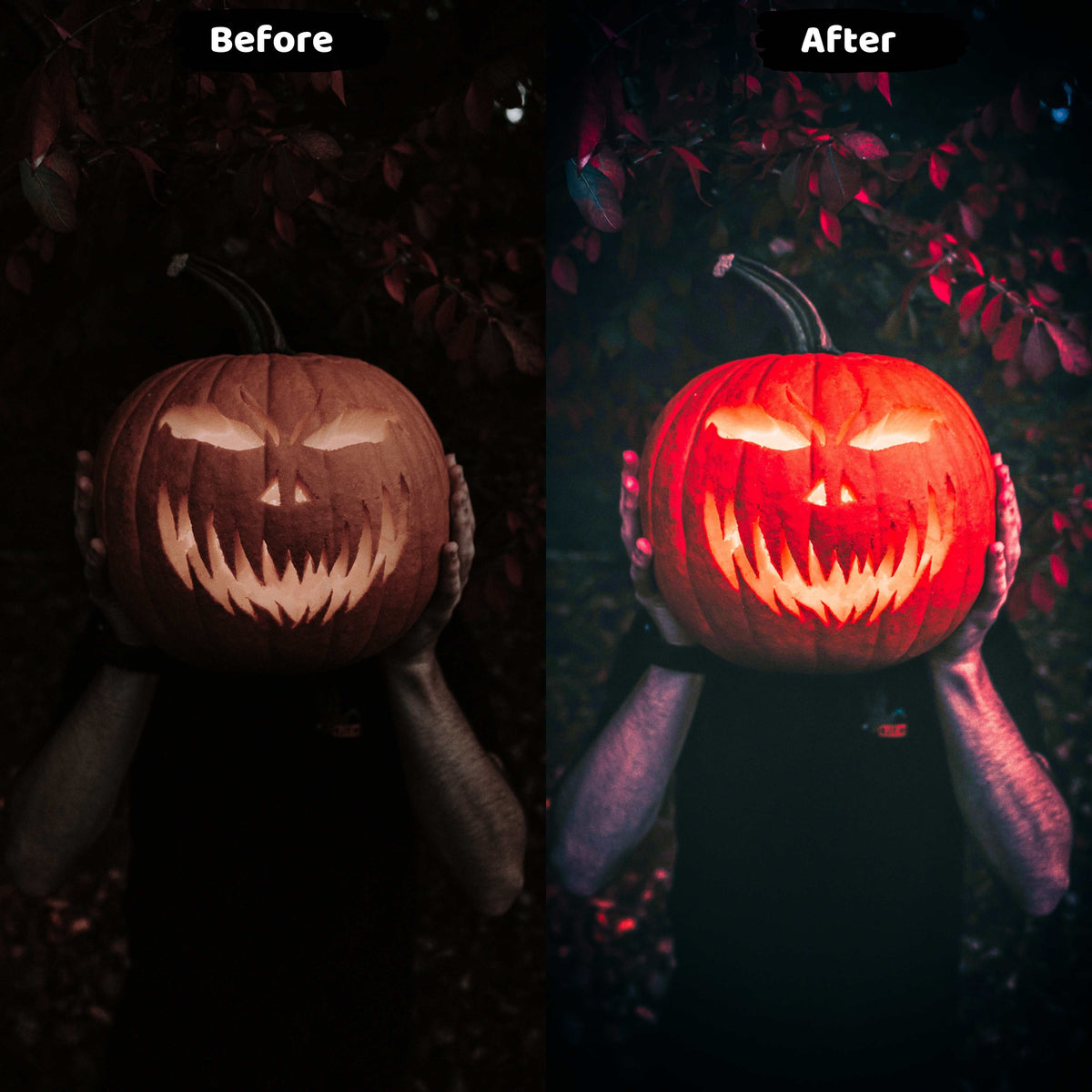 30 Halloween Moody Presets