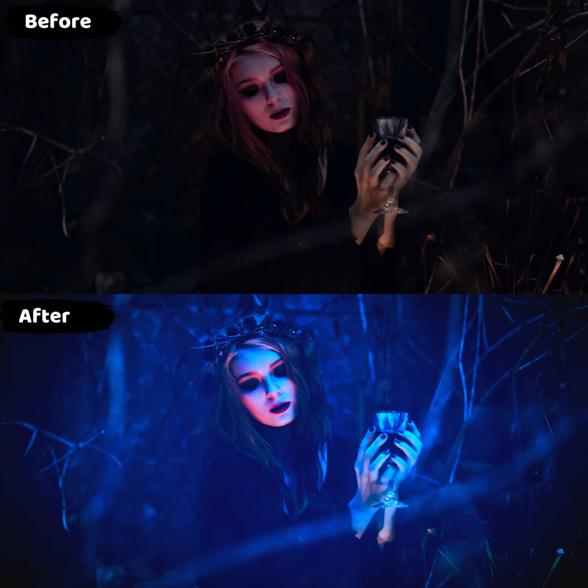 30 Halloween Moody Presets