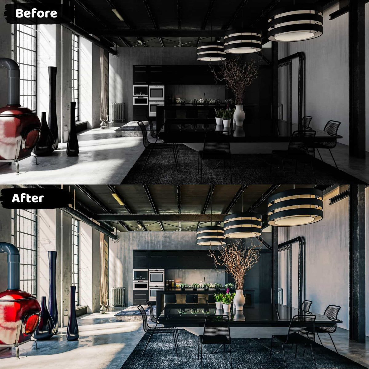 Home Interior Design Lightroom Presets Modern