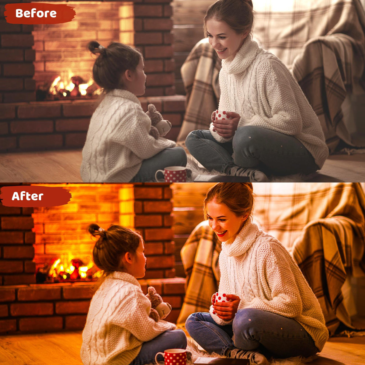 Indoor Real Estate Lightroom Presets Warm