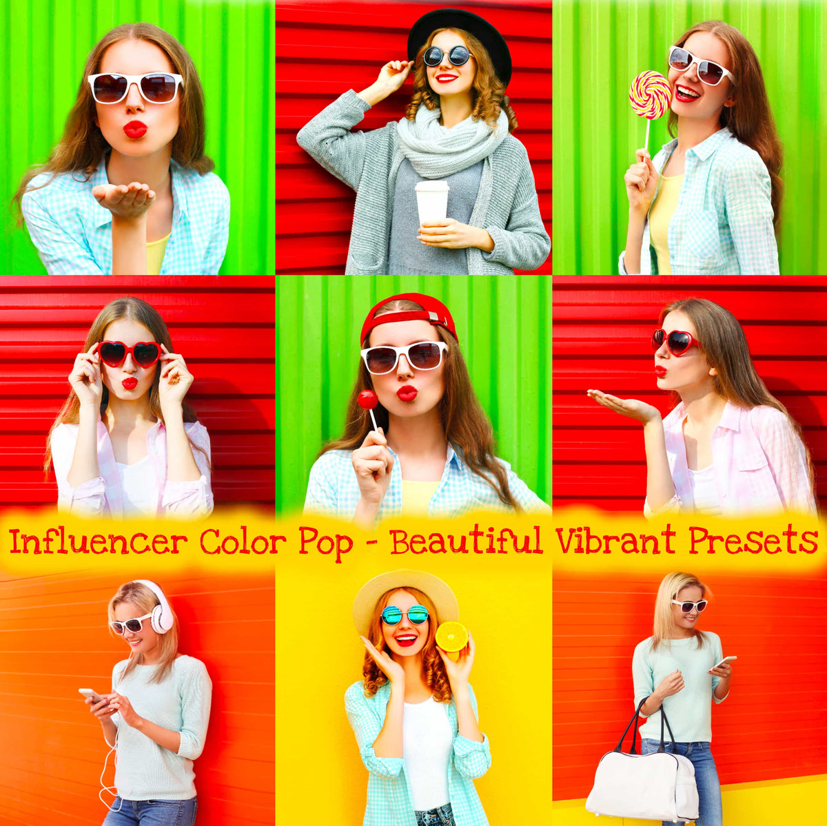16 Color Pop Presets