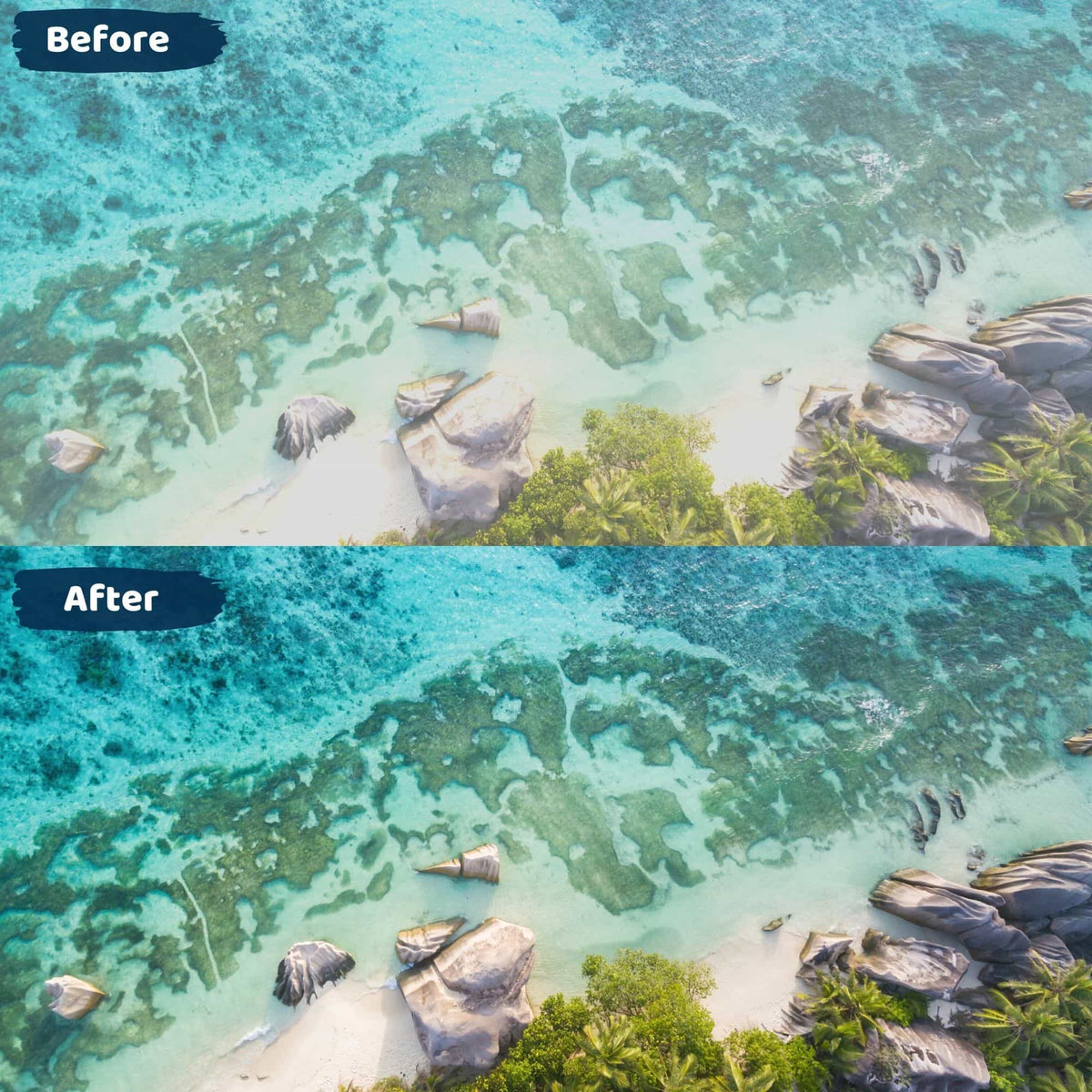 Lighroom Desktop Presets Summer Beach Tropical