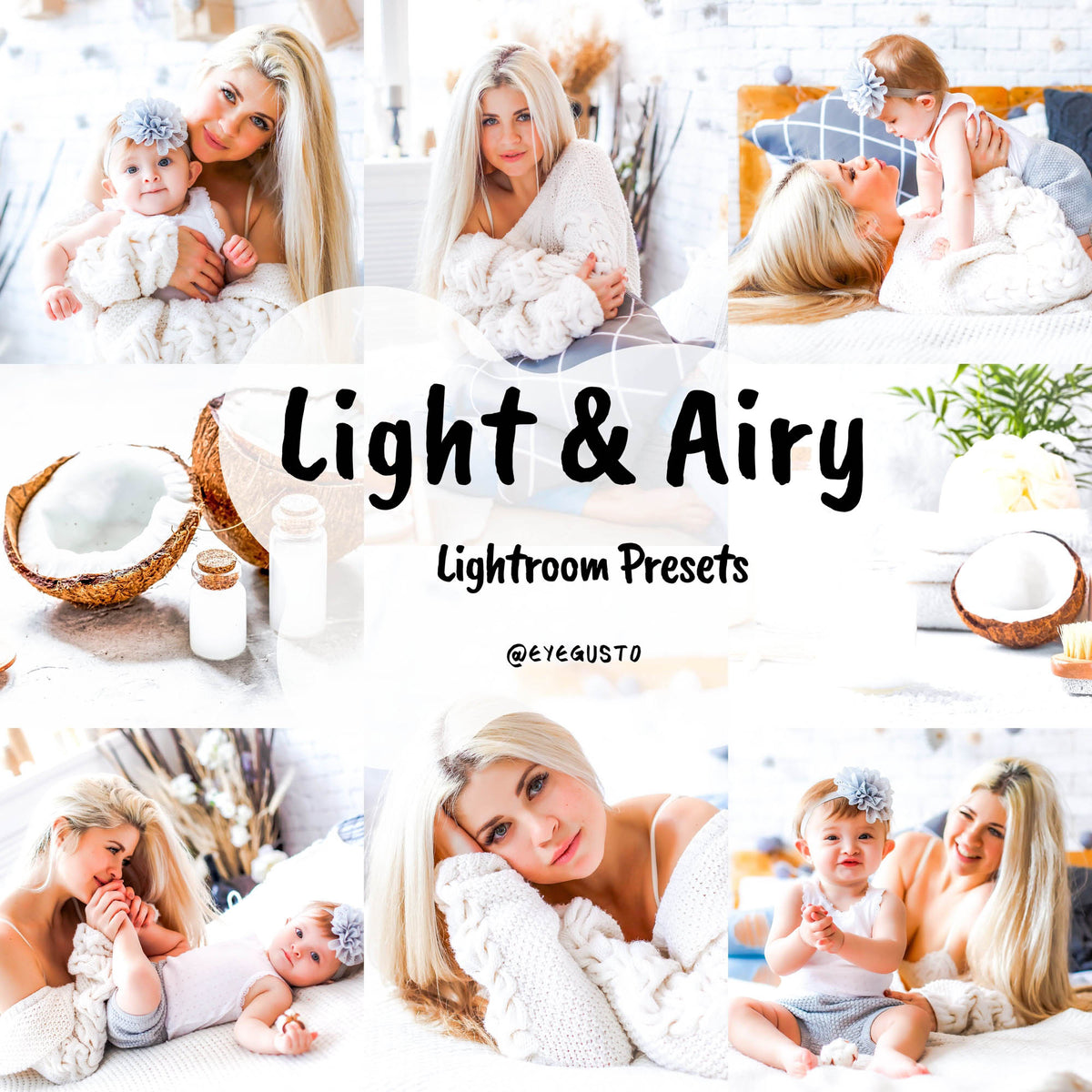 Light and Airy Presets Lightroom Mobile