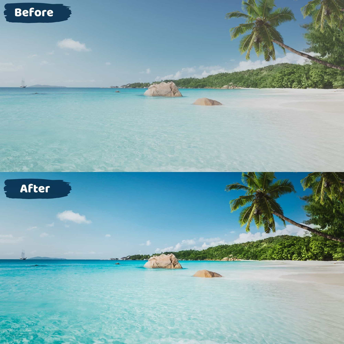 Lightroom Beach Presets Filters Instagram