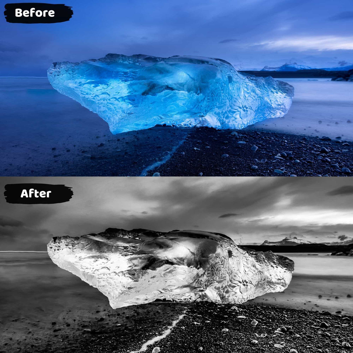 Lightroom Black and White Presets Desktop and Mobile