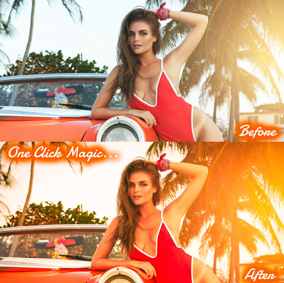 Lightroom Presets Vintage in One Click