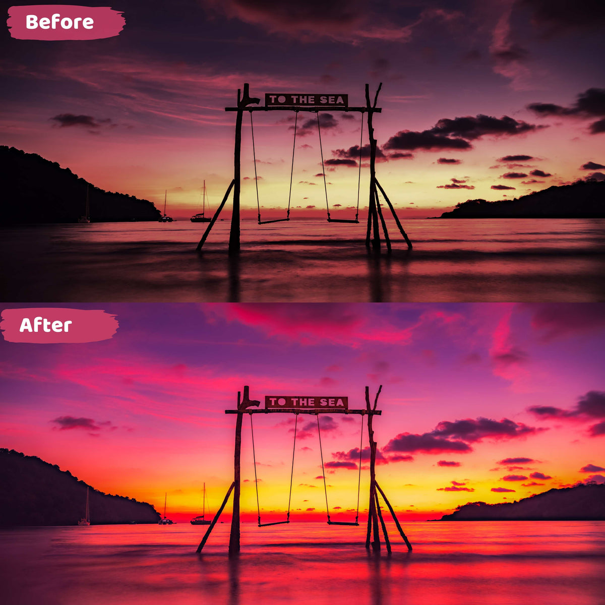 Lightroom Sunset Presets