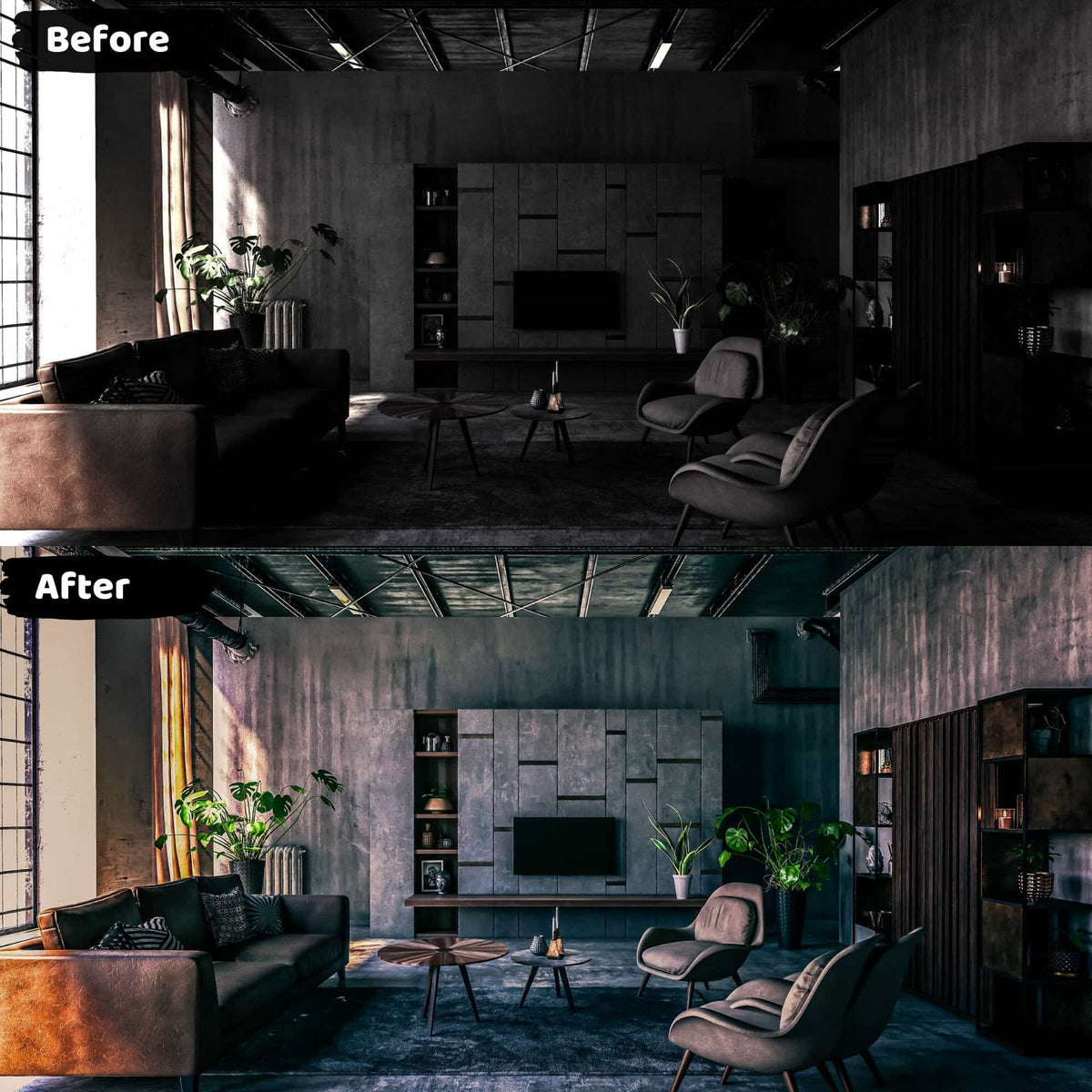 Modern Interiors Lightroom Presets