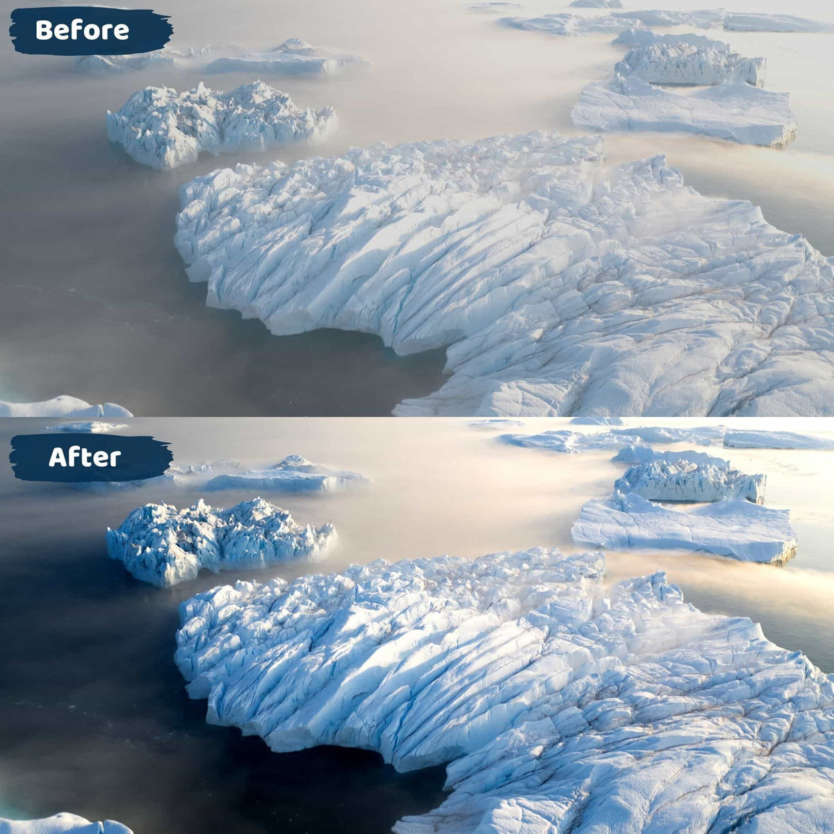 Moody Lightroom Presets Winter Landscape