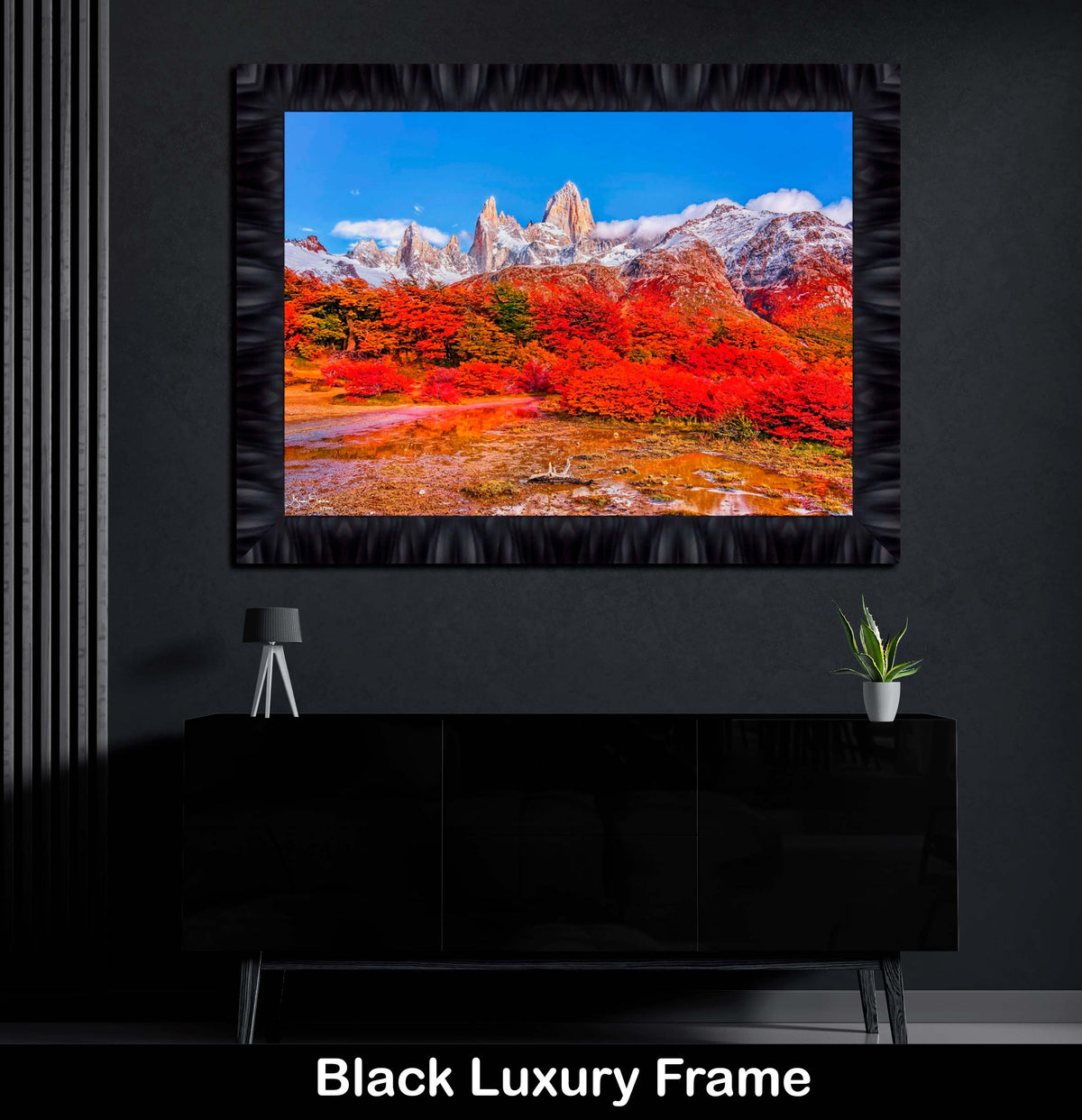 Mountain-Peak-Luxury-Framed-Wall-Art-Print-Fall-Colors-Fine-Art