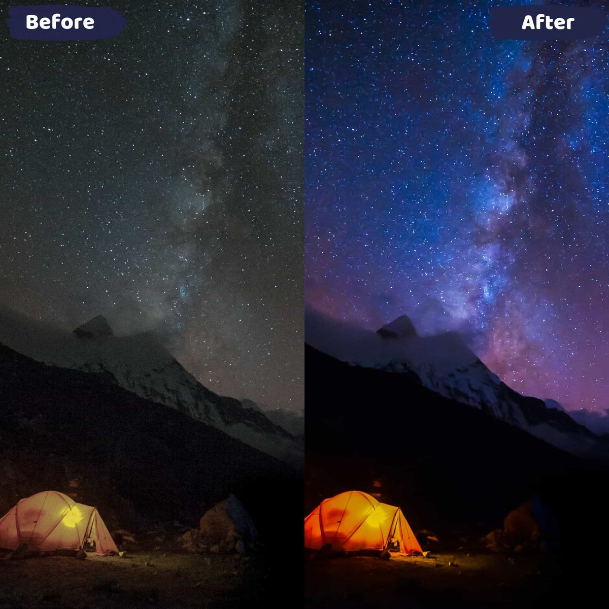 Night Sky Lightroom Presets
