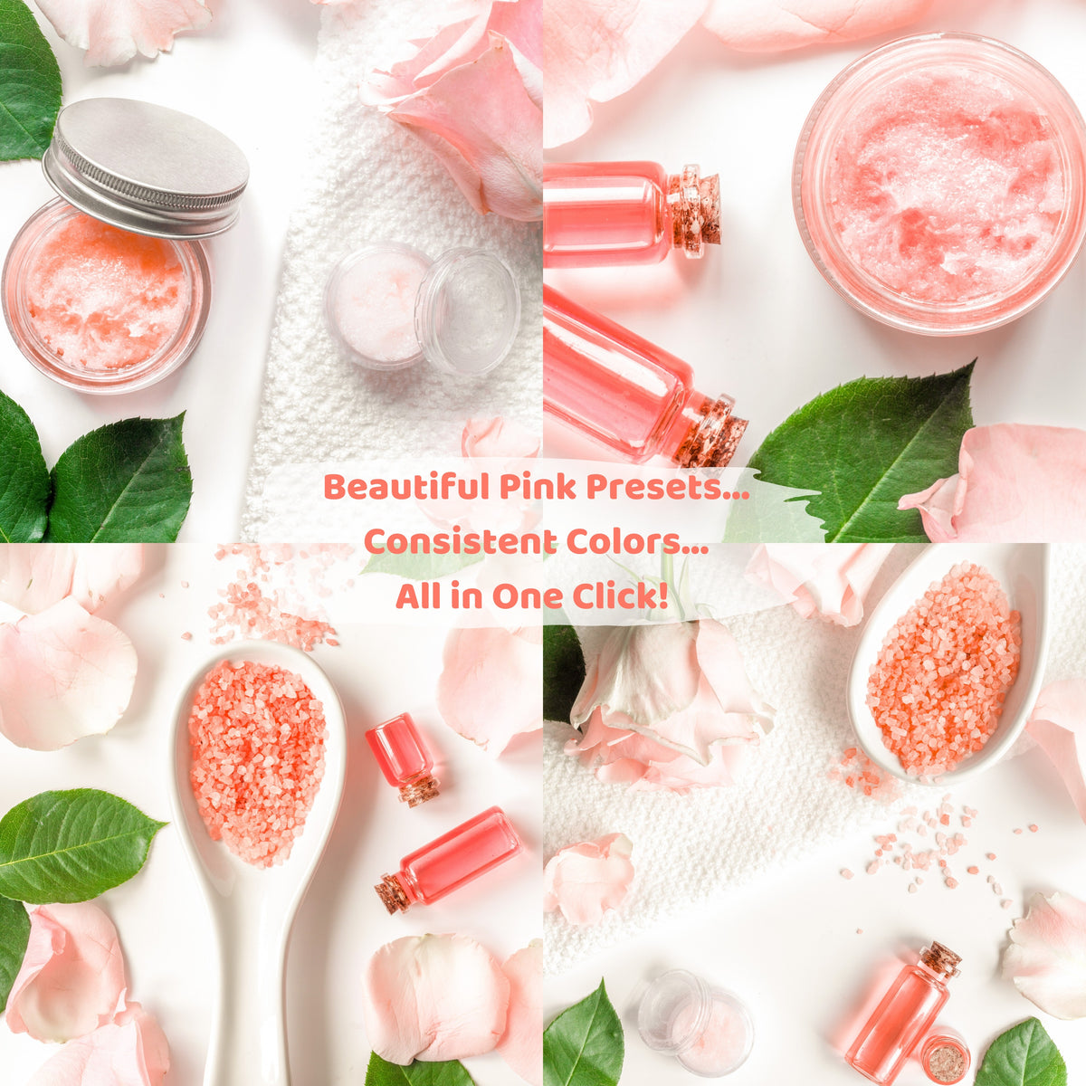 12 Pastel Pink Presets