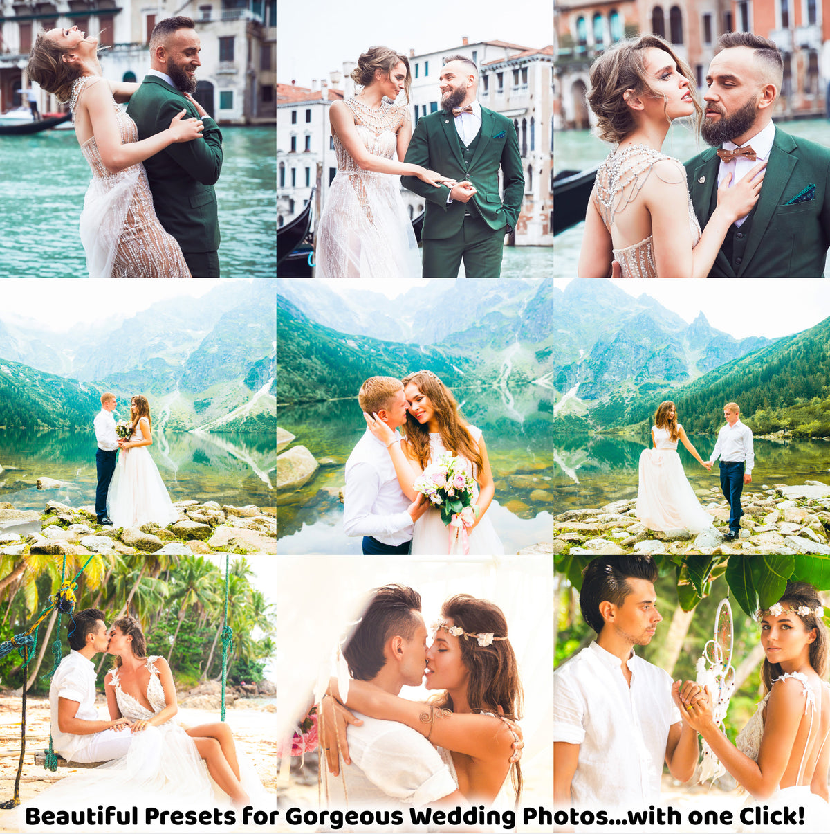 12 Wedding Presets
