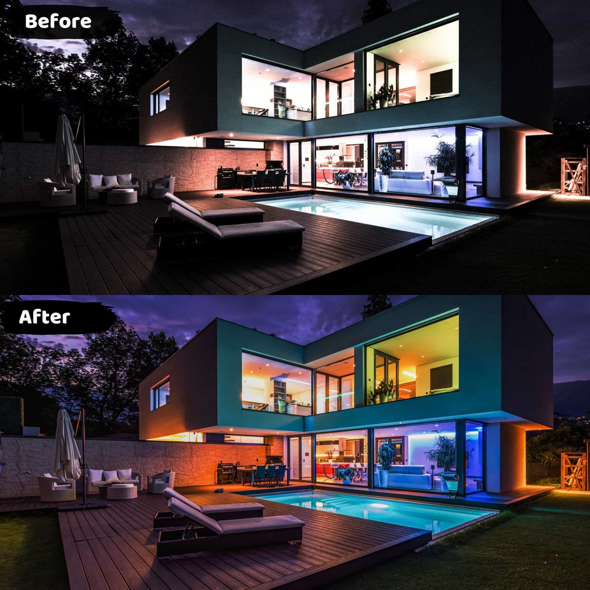 Real Estate Lightroom Presets Night Photography
