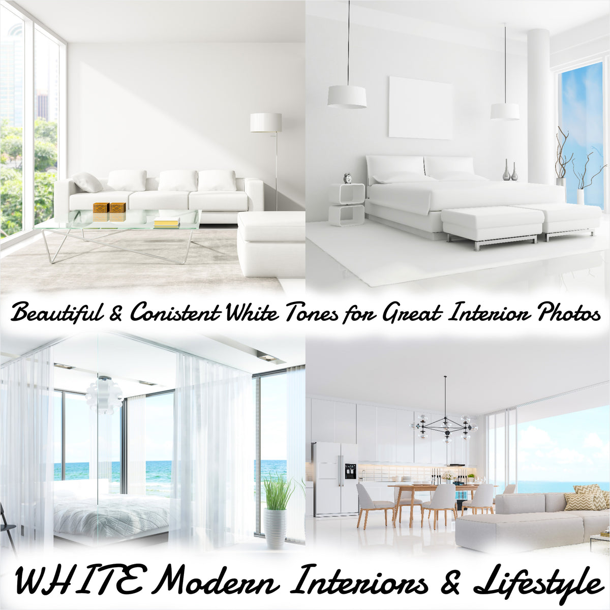 10 White Home Interiors Presets