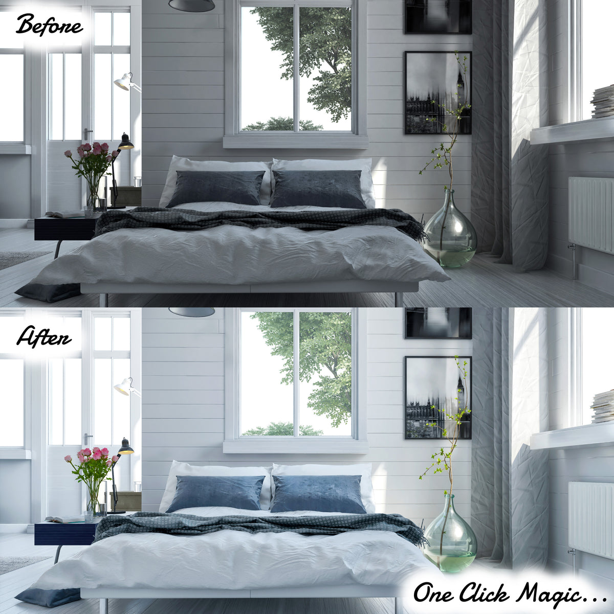 10 White Home Interiors Presets