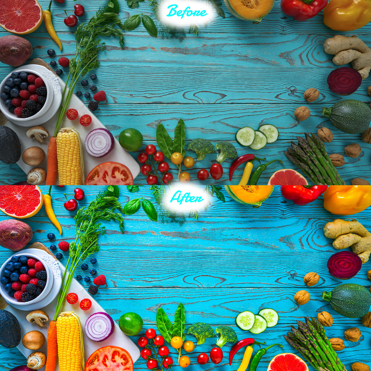 12 Super Foodie Presets