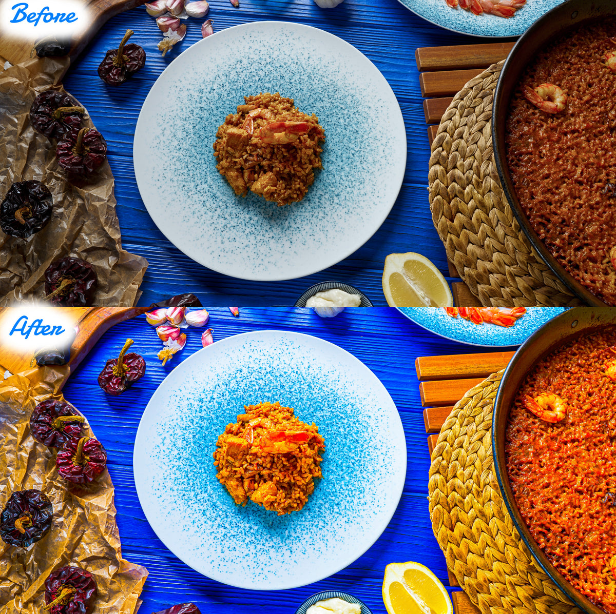 12 Super Foodie Presets