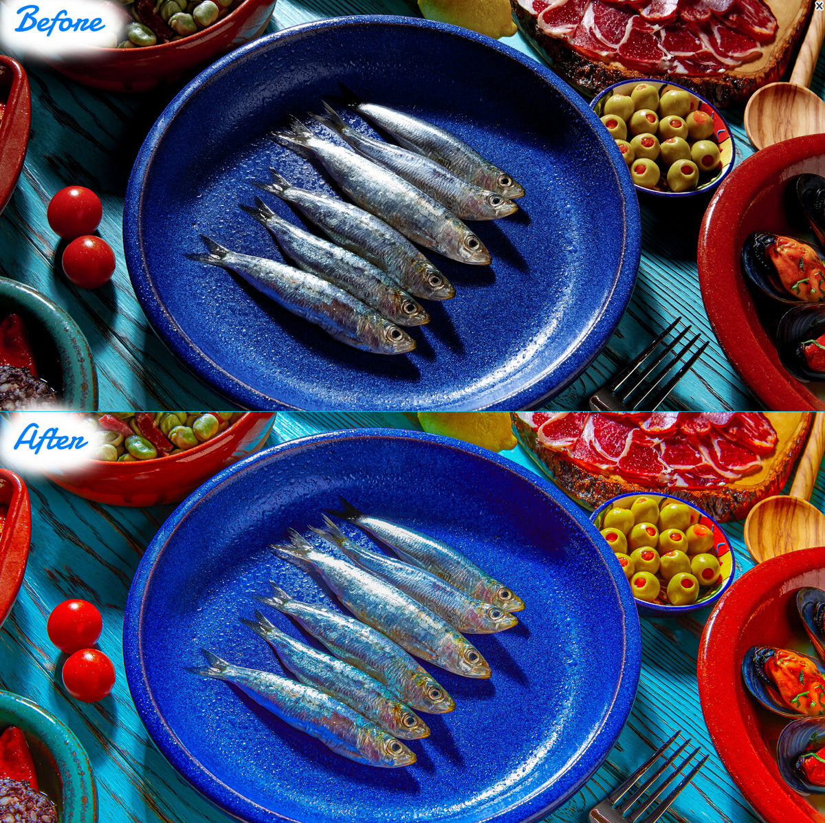 12 Super Foodie Presets