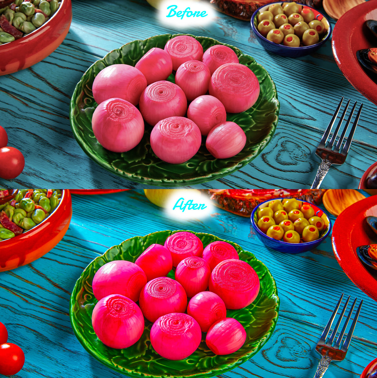 12 Super Foodie Presets