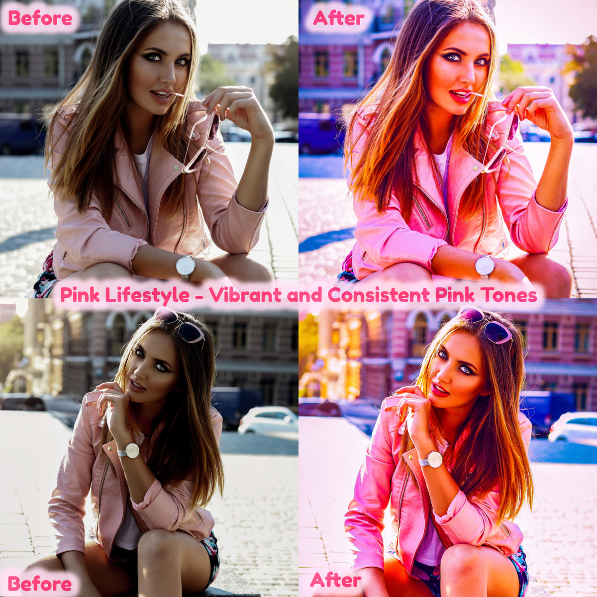 10 Pink Lady Presets