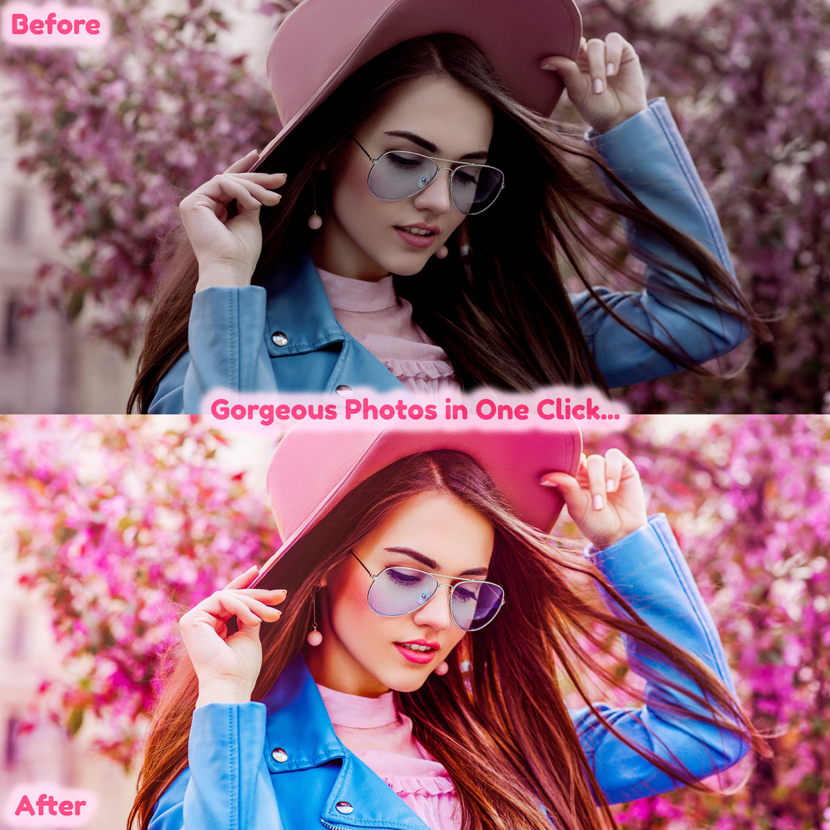 10 Pink Lady Presets
