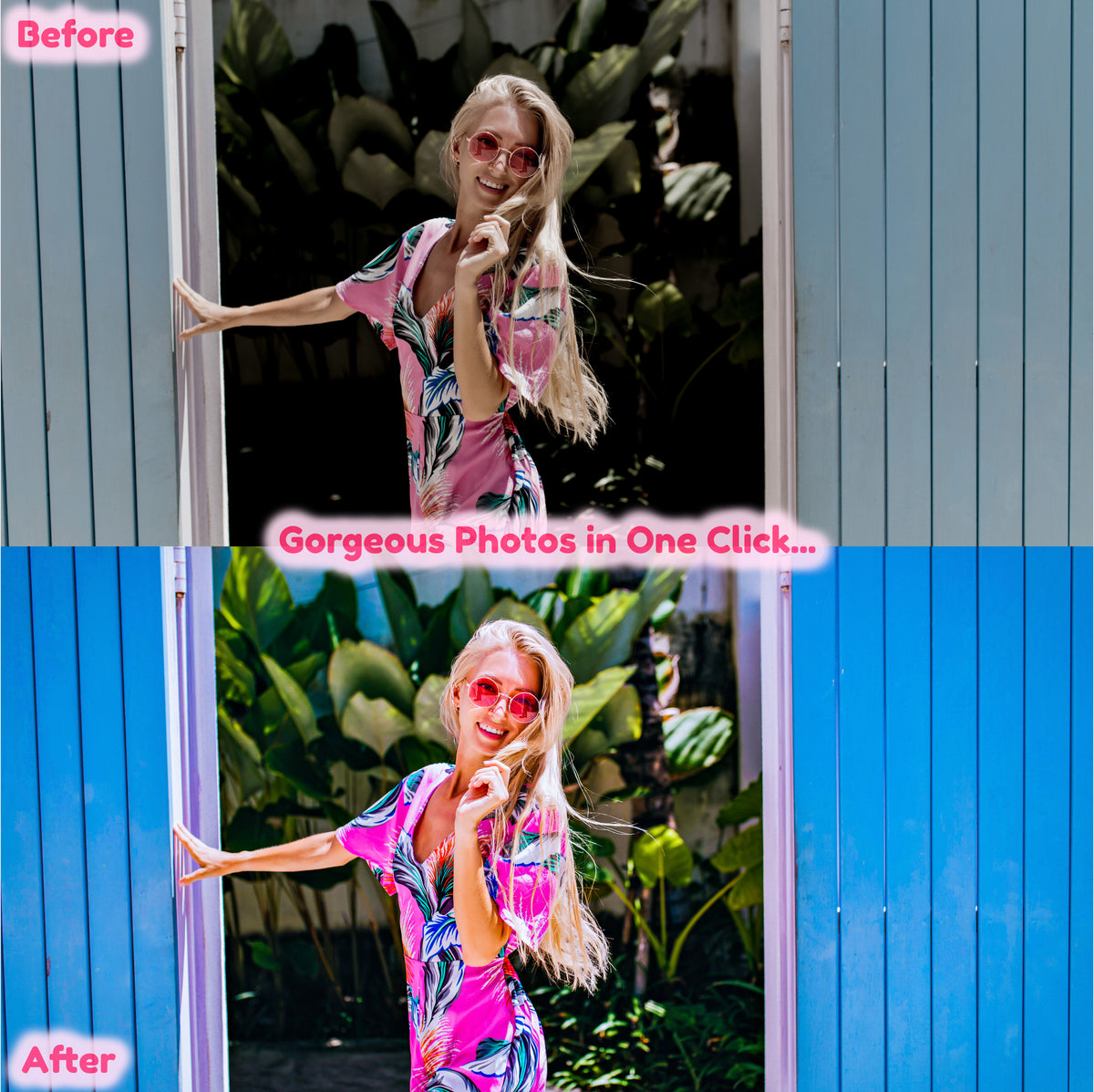 10 Pink Lady Presets