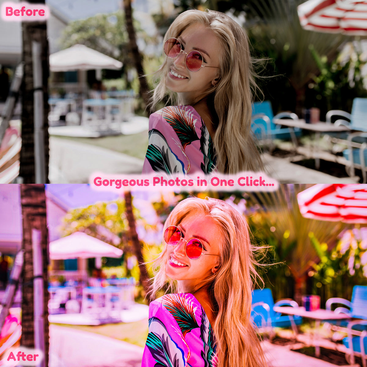 10 Pink Lady Presets
