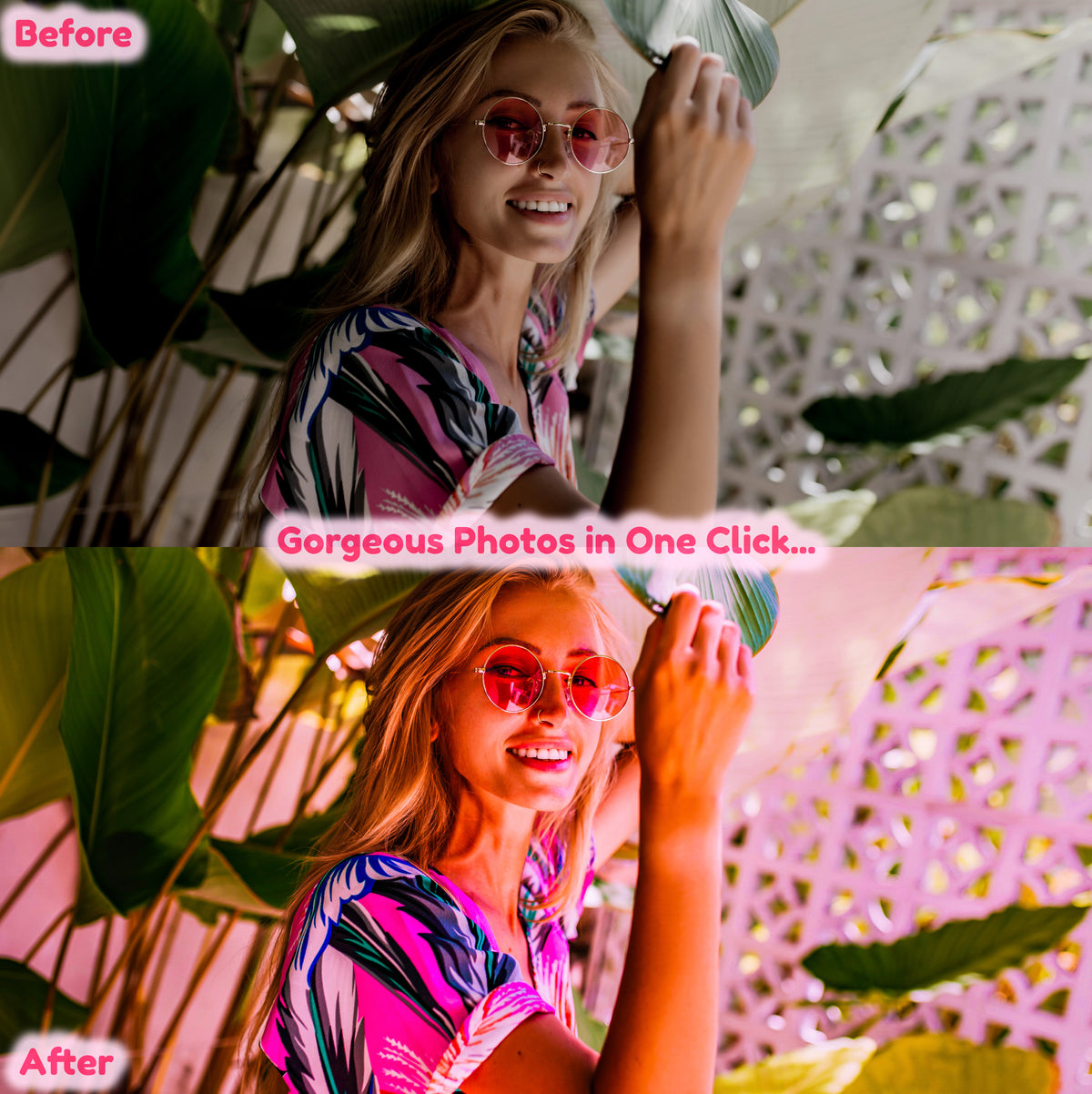 10 Pink Lady Presets