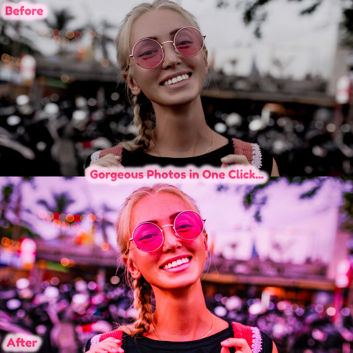 10 Pink Lady Presets
