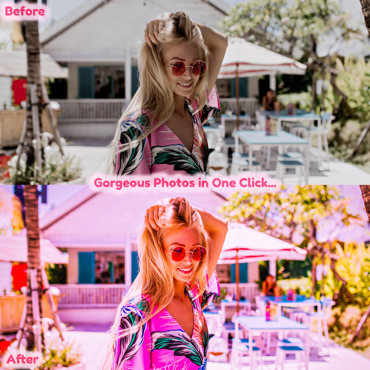 10 Pink Lady Presets